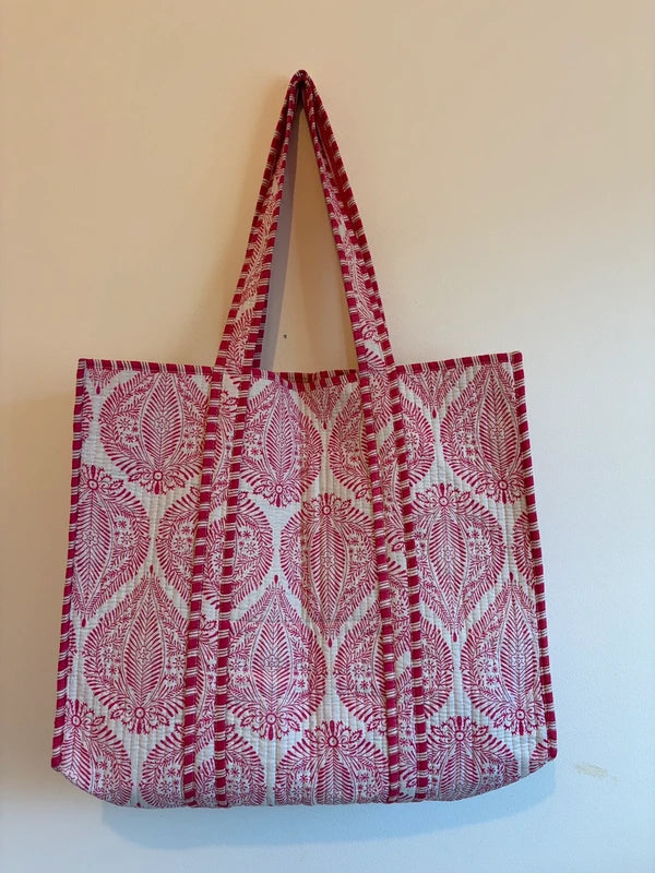 KnitKit Handcrafted Printed Fabric Tote Bag