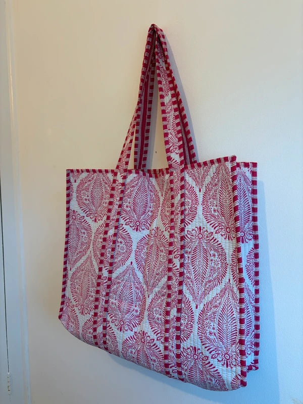 KnitKit Handcrafted Printed Fabric Tote Bag