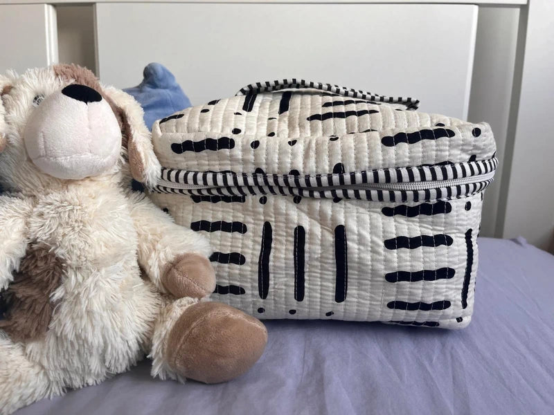 KnitKit Handcrafted Quilted Storage Pouch