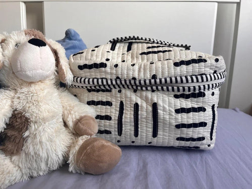 KnitKit Handcrafted Quilted Storage Pouch