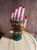 KnitKit Hand-Crocheted Granny Square Fingerless Gloves